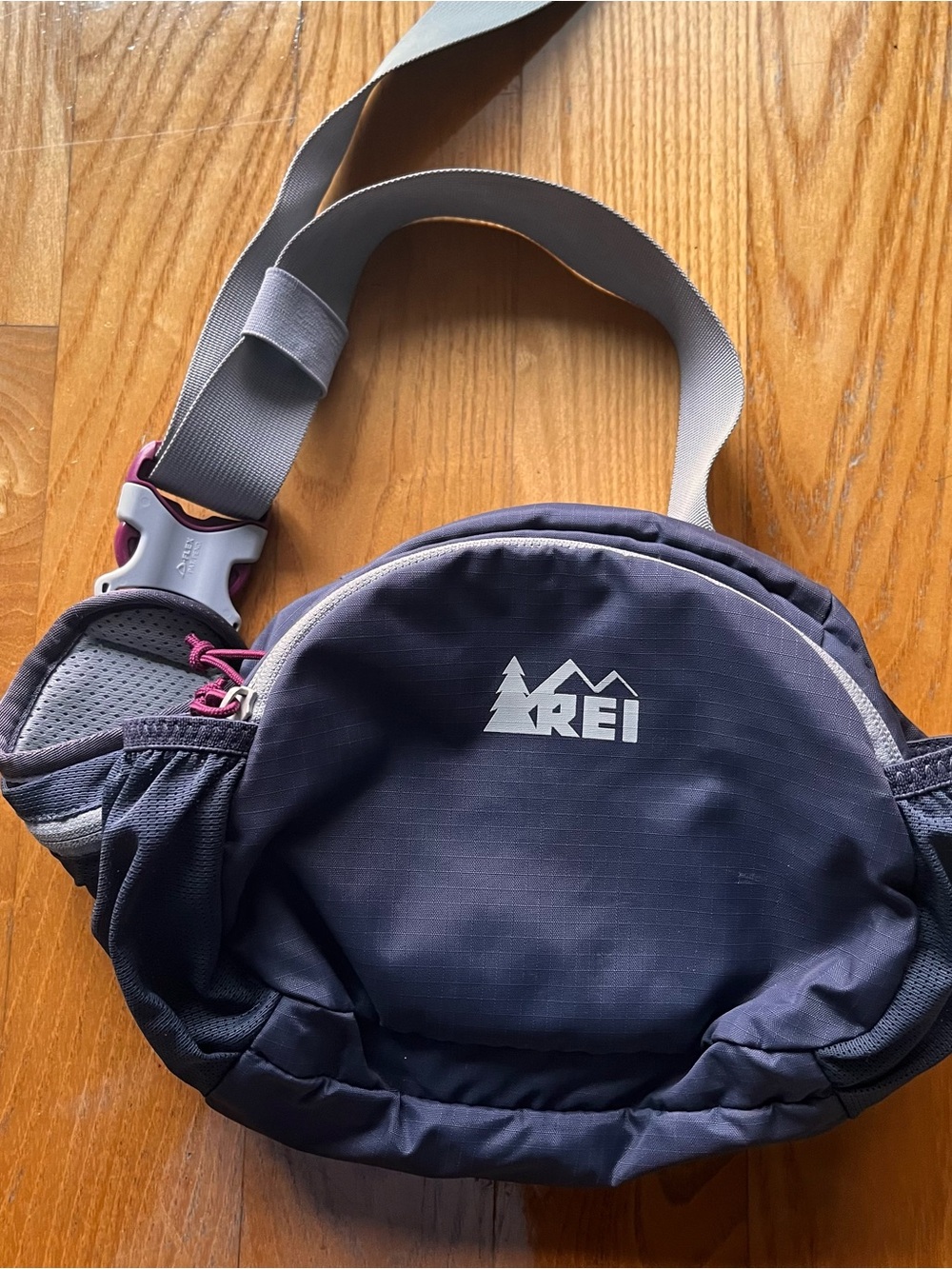 REI Lavender and Cream Compact Waist Pack